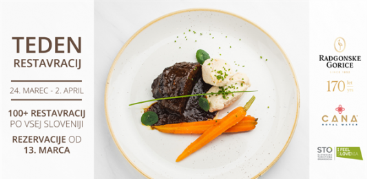 Danes se začenja Teden restavracij