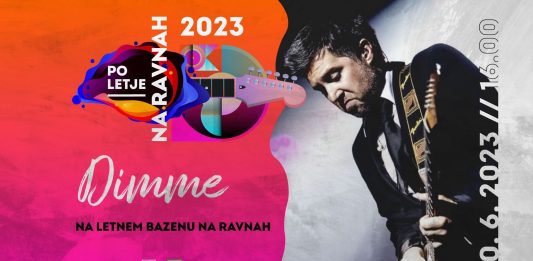 Jutri bo na Letnem bazenu na Ravnah nastopil Dejan Dimec-Dimme