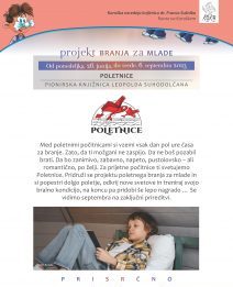 POLETNICE – Projekt branja za mlade