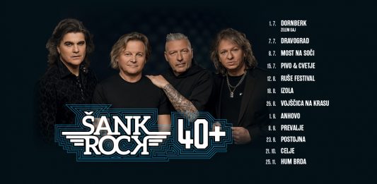 Šank Rock igrajo v petek v Dravogradu, septembra na Prevaljah