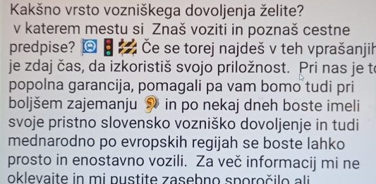 Celjski kriminalisti obravnavajo sume storitve kaznivih dejanj goljufije in ponarejanja listin, ki se navezujejo na prodajo ponarejenih vozniških dovoljenj