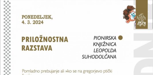 Pomladno prebujanje ali »Ko se na gregorjevo ptički ženijo«