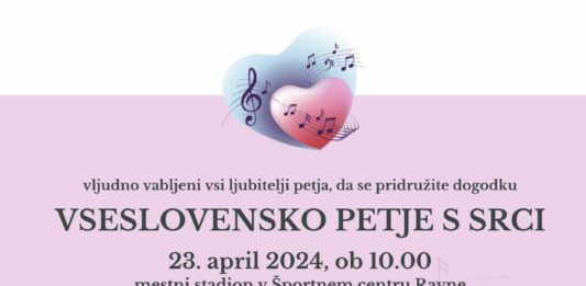 Vseslovensko petje s srci, Ravne, 23. 4. 2024