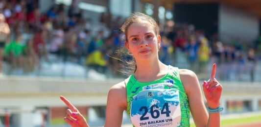Ema Pika Raj balkanska prvakinja na 3000m v kategoriji U18