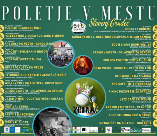 Poletje v mestu Slovenj Gradec