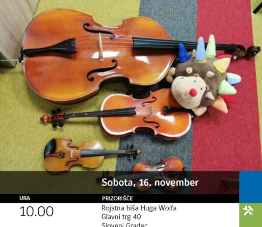 Oskar jež pri mojstru goslarju