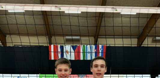 Fužinarjeva odbojkarja z reprezentanco Slovenije U16 osvojila srebro na MEVZI