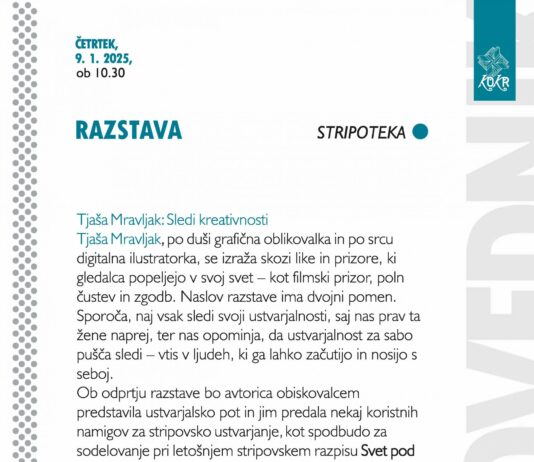 Tjaša Mravljak: Sledi kreativnosti