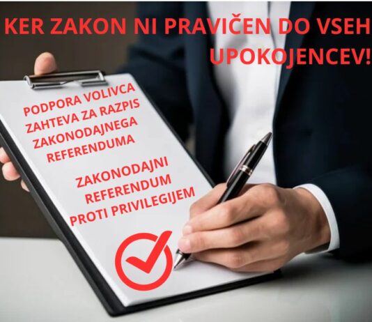 Kje in kdaj oddati referendumski podpis