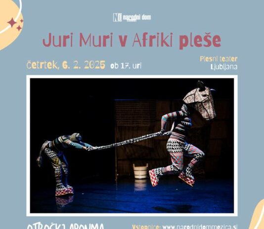 Juri Muri v Afriki pleše