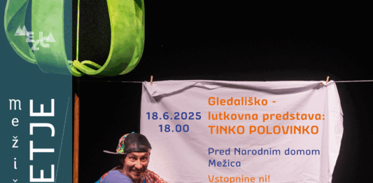 Vabljeni pred Narodni dom Mežica na otroško predstavo TINKO POLOVINKO.