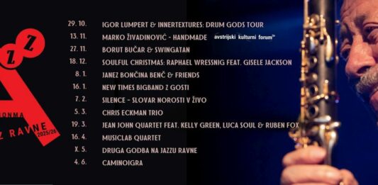 V sredo se začne že 19. Abonma Jazz Ravne