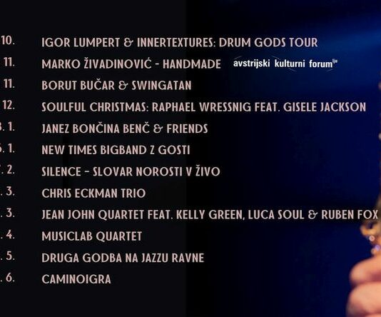 V sredo se začne že 19. Abonma Jazz Ravne
