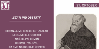 Kulturni forum SDS ob dnevu reformacije: »Lubi Slovenci!« – praznik jezika, vere in kulturne samobitnosti
