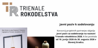 Javni poziv k sodelovanju: TRIENALE ROKODELSTVA 2026