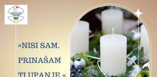 »Nisi sam. Prinašam ti upanje.«