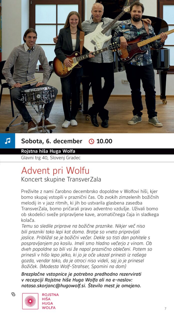Vabilo_Advent pri Wolfu_TransverZala