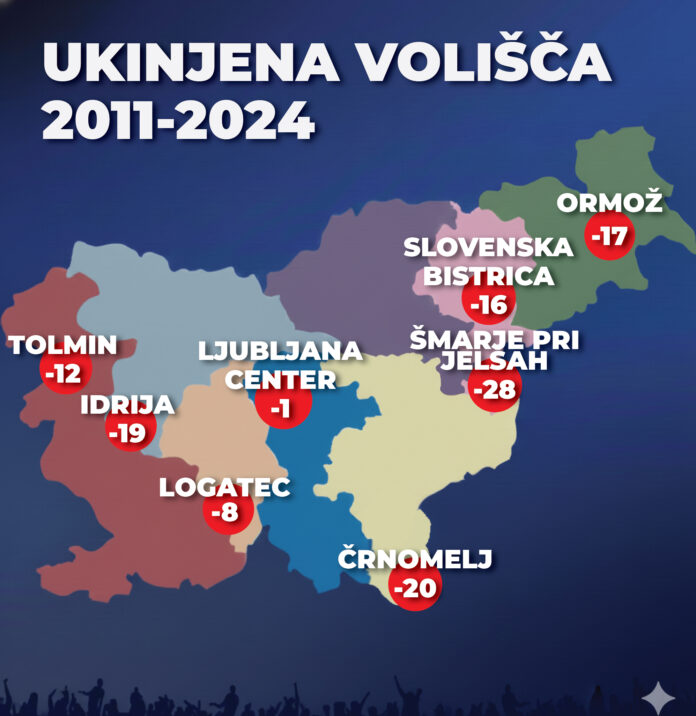 ZEMLJEVID_UKINJENA VOLIŠČA_2011-2024