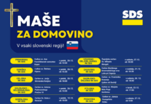 Maše za domovino ob Dnevu samostojnosti in enotnosti