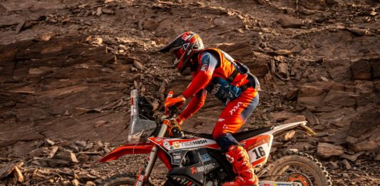 Težak dan, a ostal sem na kolesih