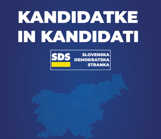 Kandidatna lista SDS- Državnozborske volitve 2026