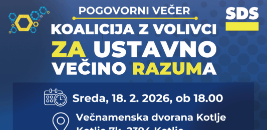 Koalicija z volivci – pogovorni večer s predsednikom SDS Janezom Janšo