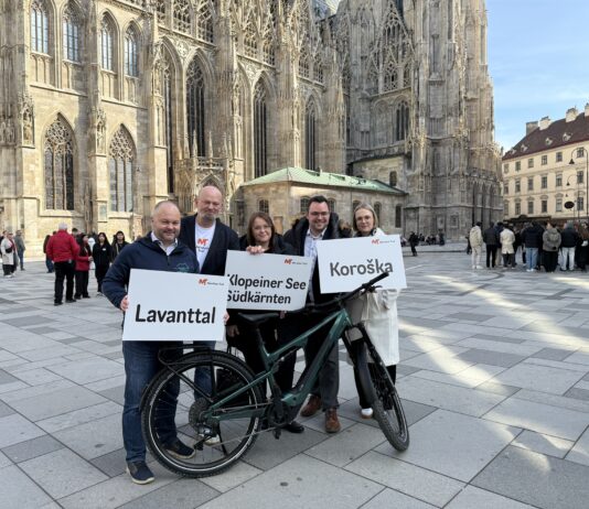 Koroška ponovno na evropskem kolesarskem zemljevidu: Meridiem Trail povezuje tri države
