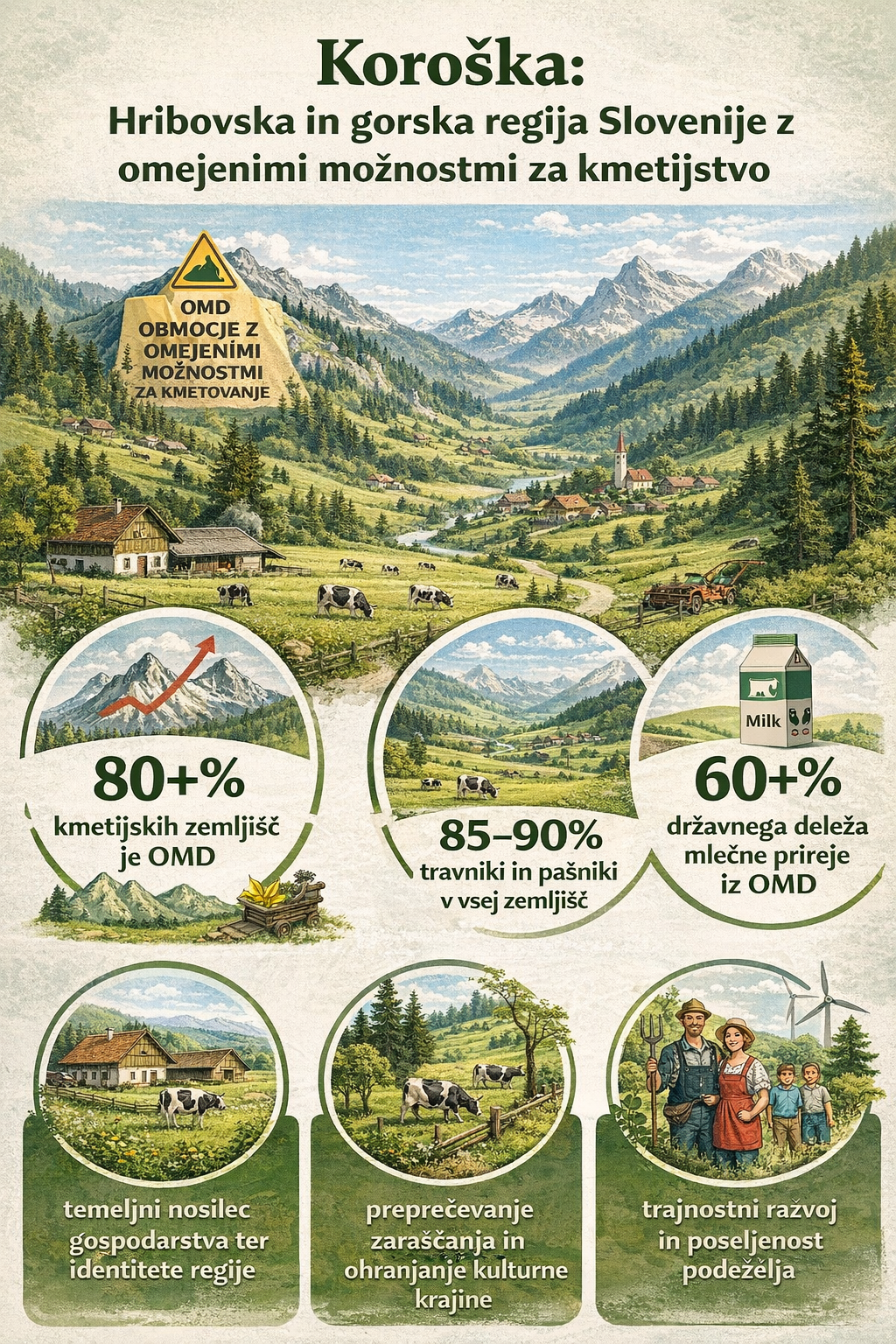 Preprečevanja opuščanja mlečne prireje