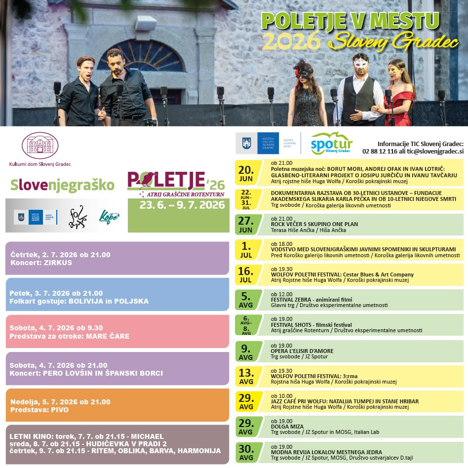 Poletje v Slovenj Gradcu