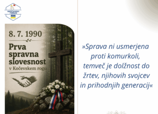 »8. julij 1990 – Kočevski rog: Brez resnice ni sprave«