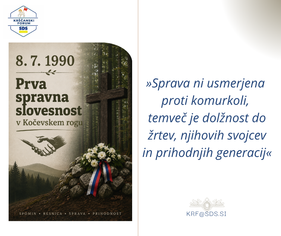 »8. julij 1990 – Kočevski rog: Brez resnice ni sprave«