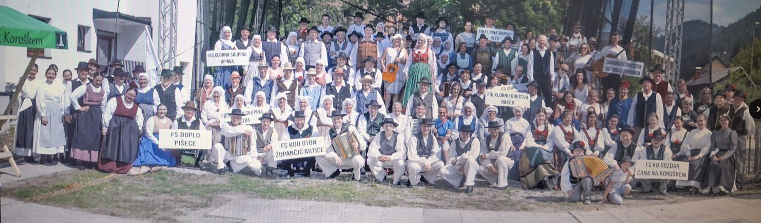 Tradicionalno srečanje ‘Na gaudi se dobimo’ znova združilo folklornike