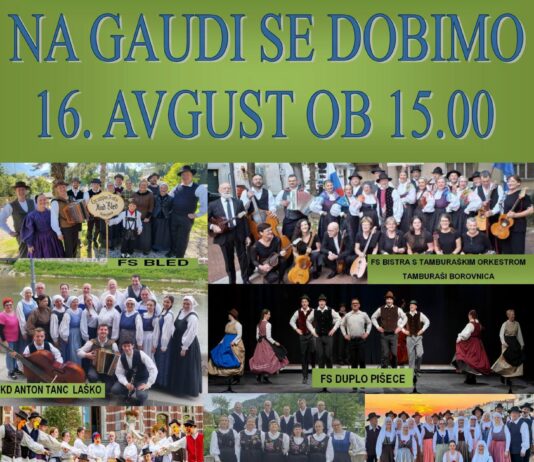 »Na gaudi se dobimo«