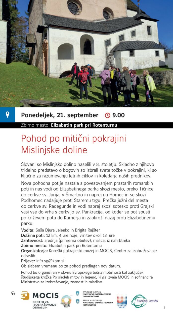 Pohod po mitični pokrajini Mislinjske doline_vabilo